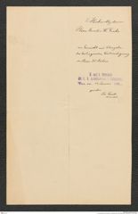 k.k. naturhistorisches Hofmuseum, Intendanzakten 1885-1896 (Hauer), Aktenzahl Z.11/1893, Seite 2